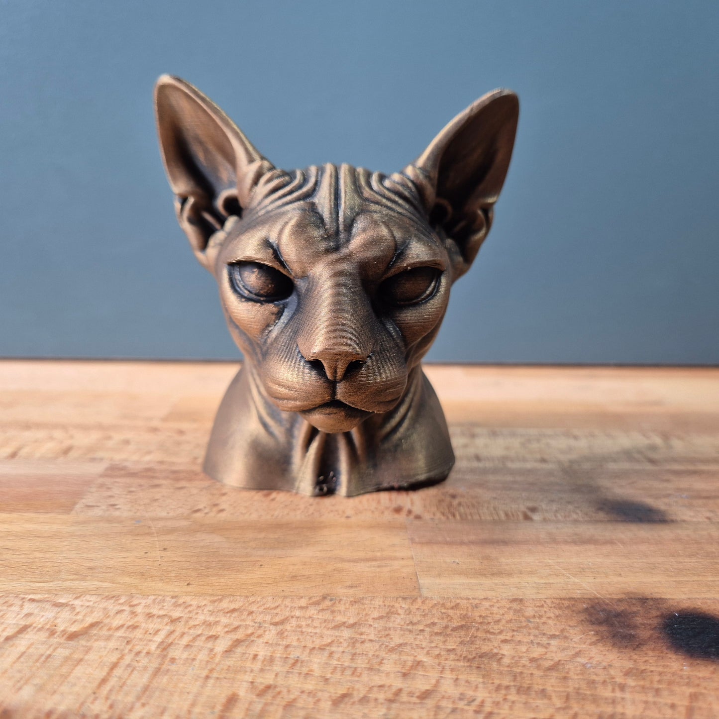 Sphynx Cat Bust