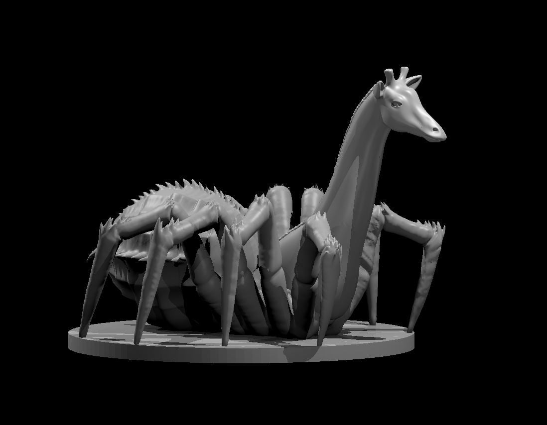 Dungeons & Dragons Spider Giraffe Miniature