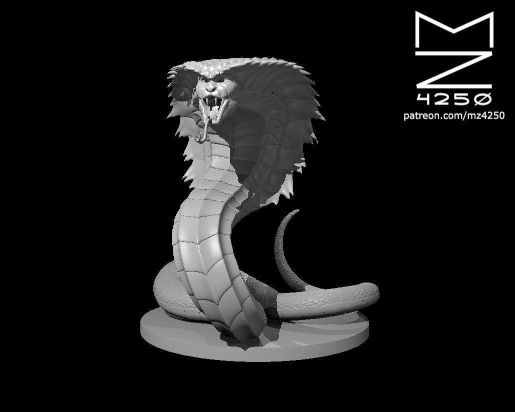 Dungeons & Dragons Spirit Naga Miniature