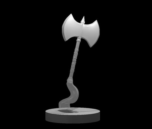 Dungeons & Dragons Spiritual Weapon - Great Axe Miniature