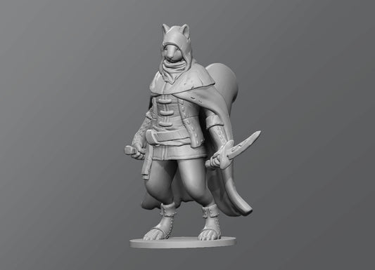 Dungeons & Dragons Squirrel Assassin Miniature