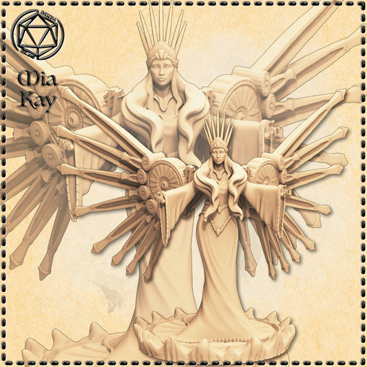 Dungeons & Dragons Stained Glass Angel Miniature