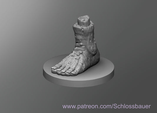 Dungeons & Dragons Stomping Foot Miniature