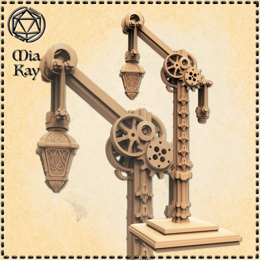 Dungeons & Dragons Streetlamp Miniature