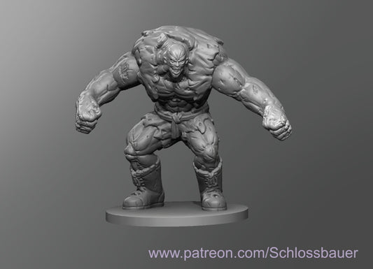 Dungeons & Dragons Strong Zombie Miniature