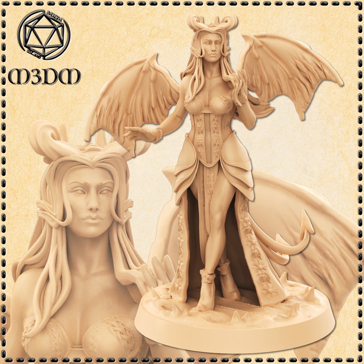 Dungeons & Dragons Succubus Miniature