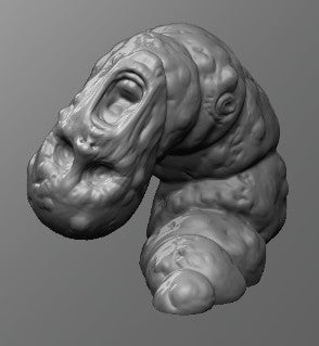 Dungeons & Dragons Suffering Worm Miniature