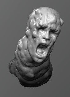 Dungeons & Dragons Suffering Worm Miniature