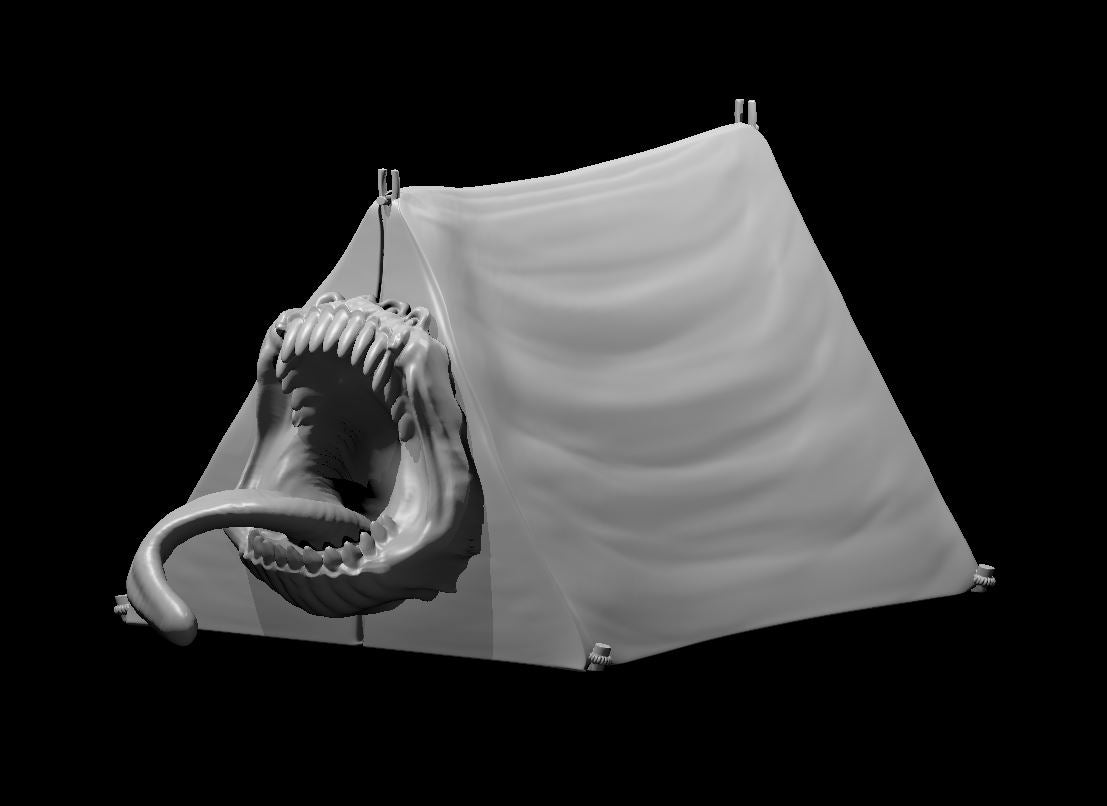 Dungeons & Dragons Tent Mimic Miniature