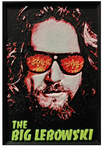 The Big Lebowski movie poster fridge magnet