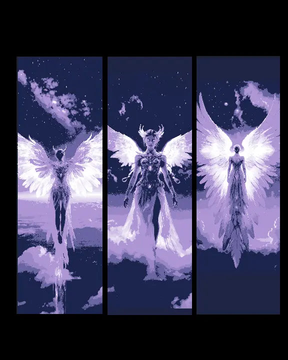 The Brilliance of Angel Wings towards the Heavens