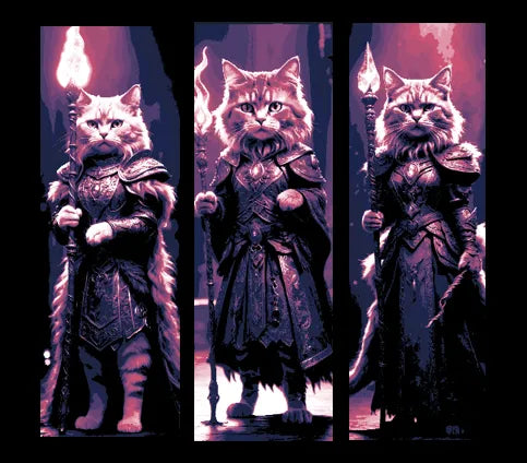 The Feline Wizard Portrait