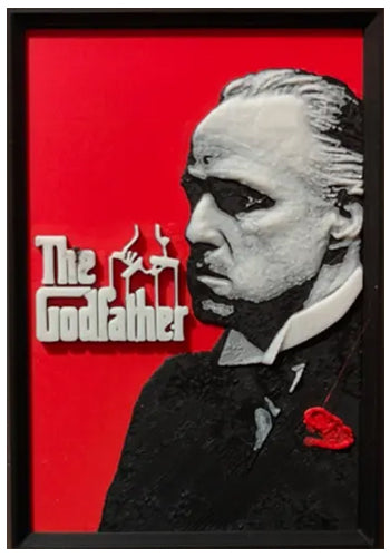 The Godfather movie poster fridge magnet