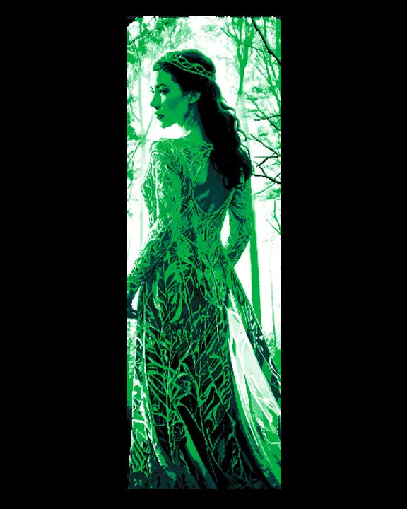 The Lady of the Forest Walking amongst the Trees