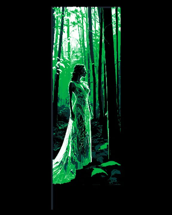 The Lady of the Forest Walking amongst the Trees