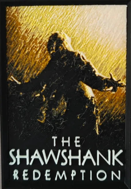 The Shawshank Redemption movie poster magnet