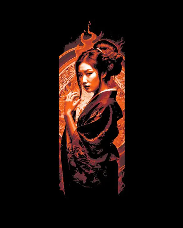 The beautiful and Mysterious Geisha