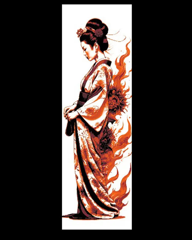 The beautiful and Mysterious Geisha