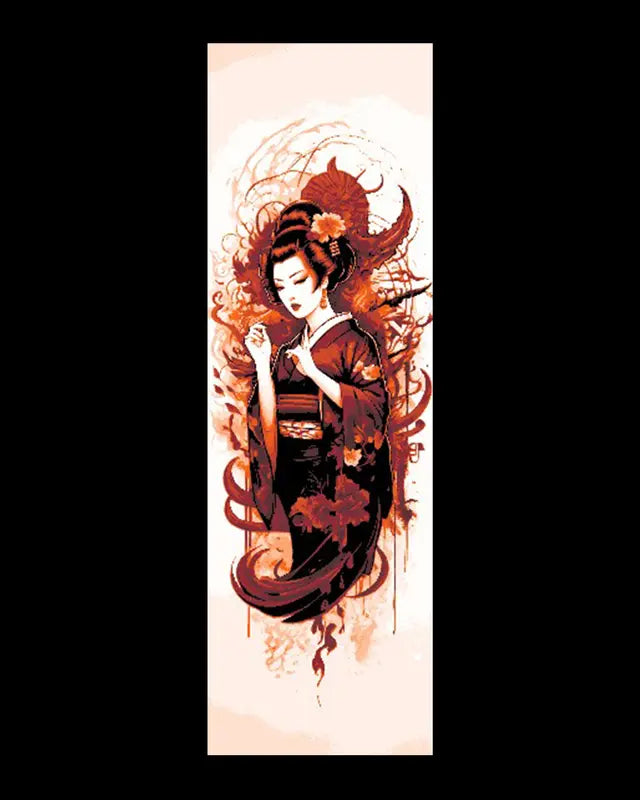 The beautiful and Mysterious Geisha