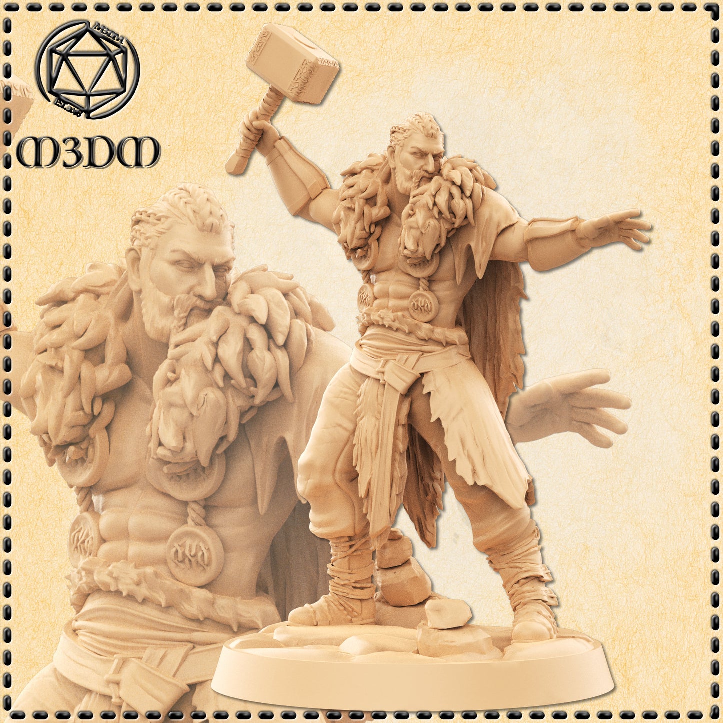Dungeons & Dragons Thor Miniature