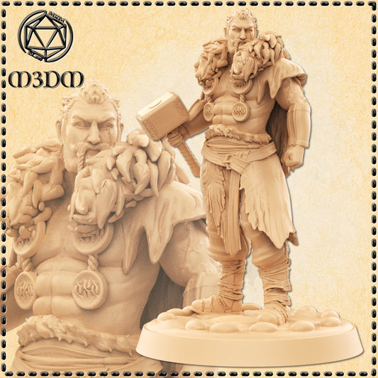 Dungeons & Dragons Thor Miniature