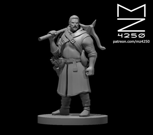 Dungeons & Dragons Thug Male Miniature