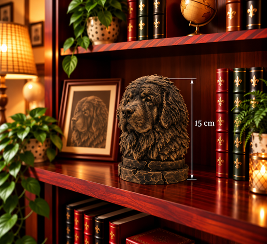 Tibetan Mastiff Bust