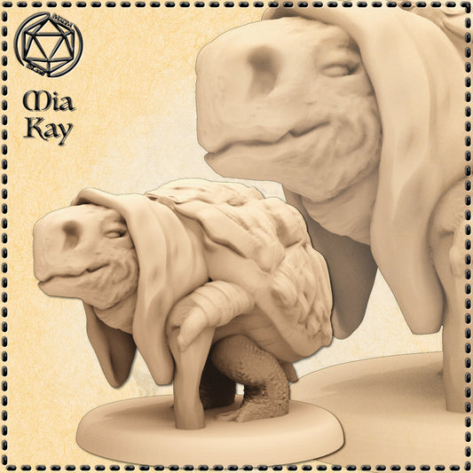 Dungeons & Dragons Tortle Miniature