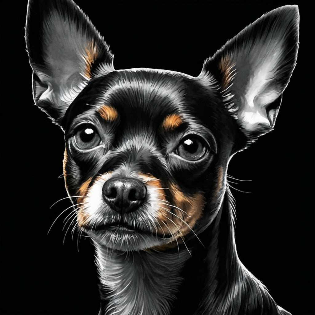 Toy Terrier Hueforge