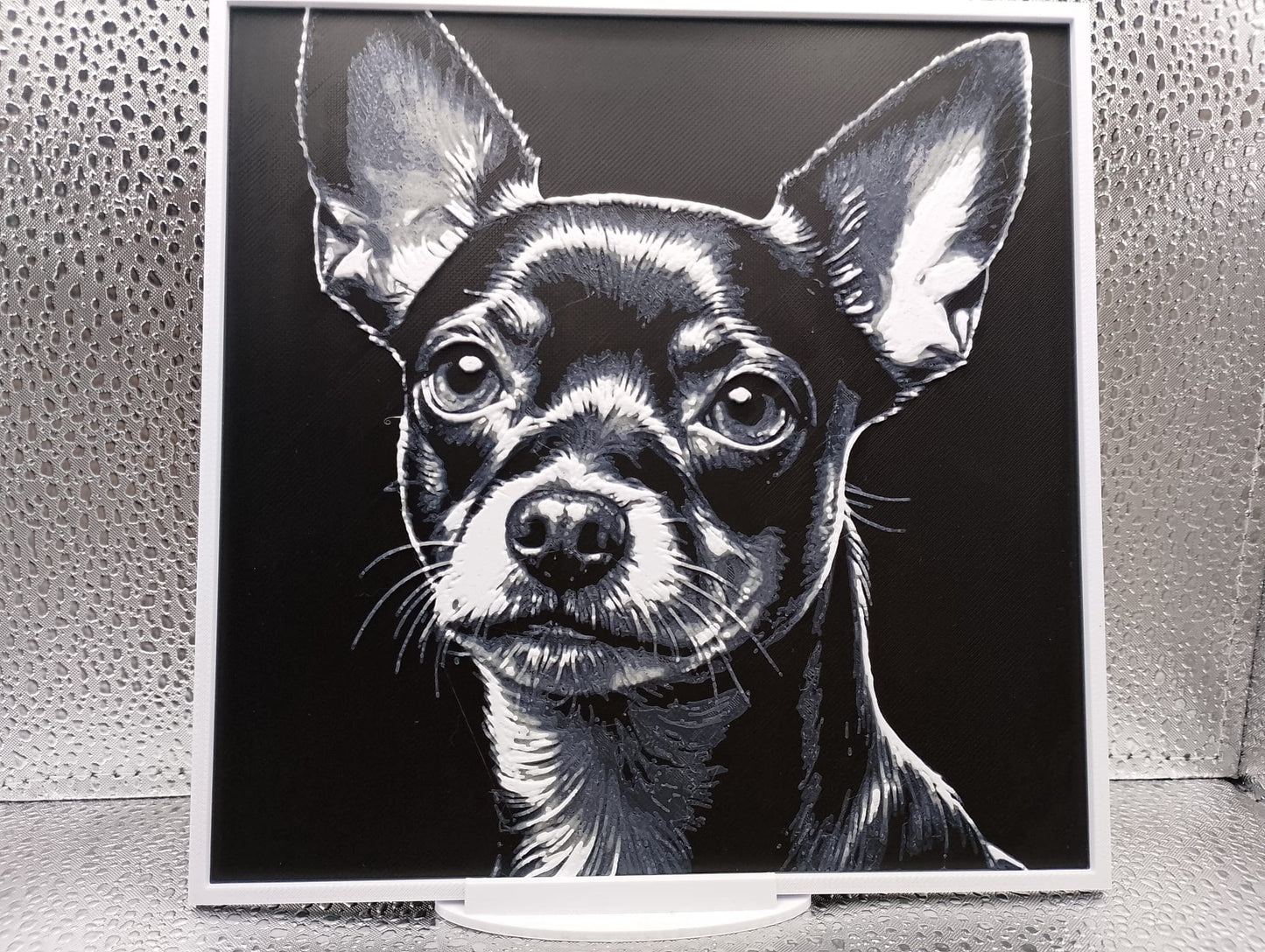 Toy Terrier Hueforge