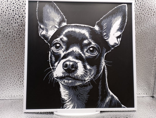 Toy Terrier Hueforge