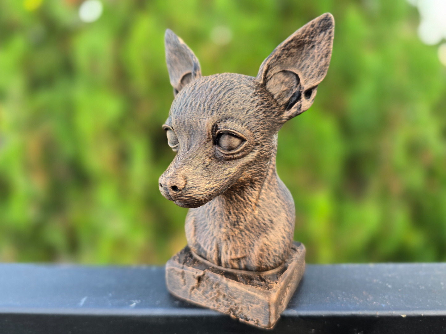 Toy Terrier Bust