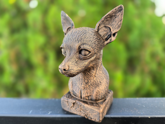 Toy Terrier Bust