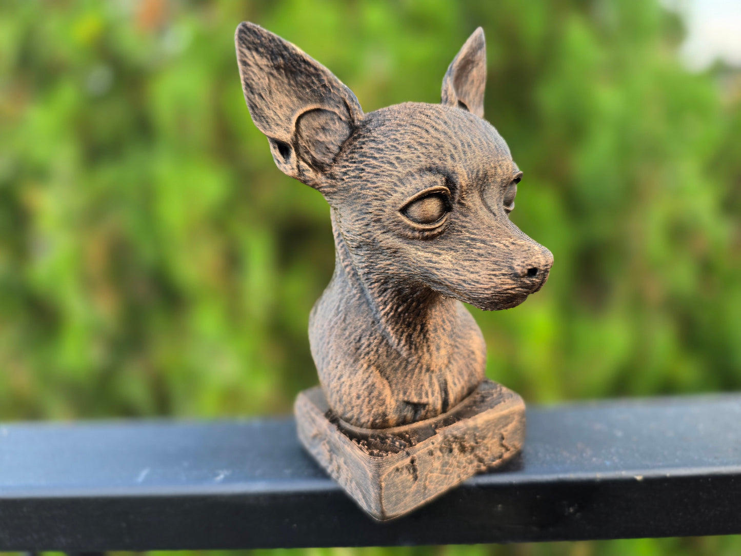 Toy Terrier Bust