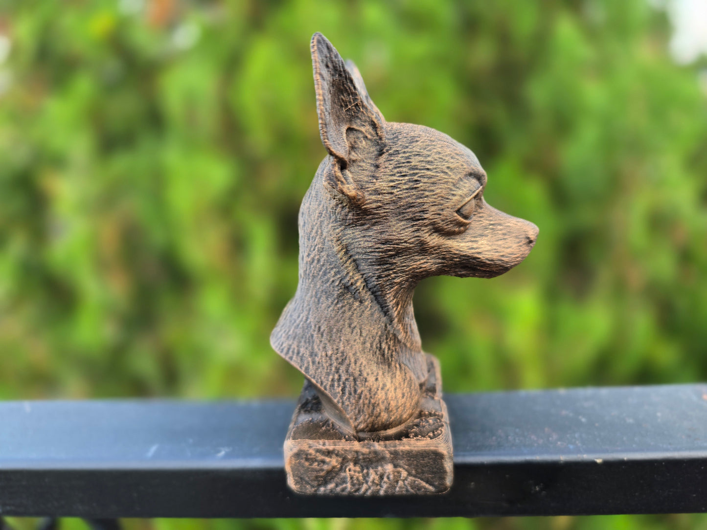 Toy Terrier Bust