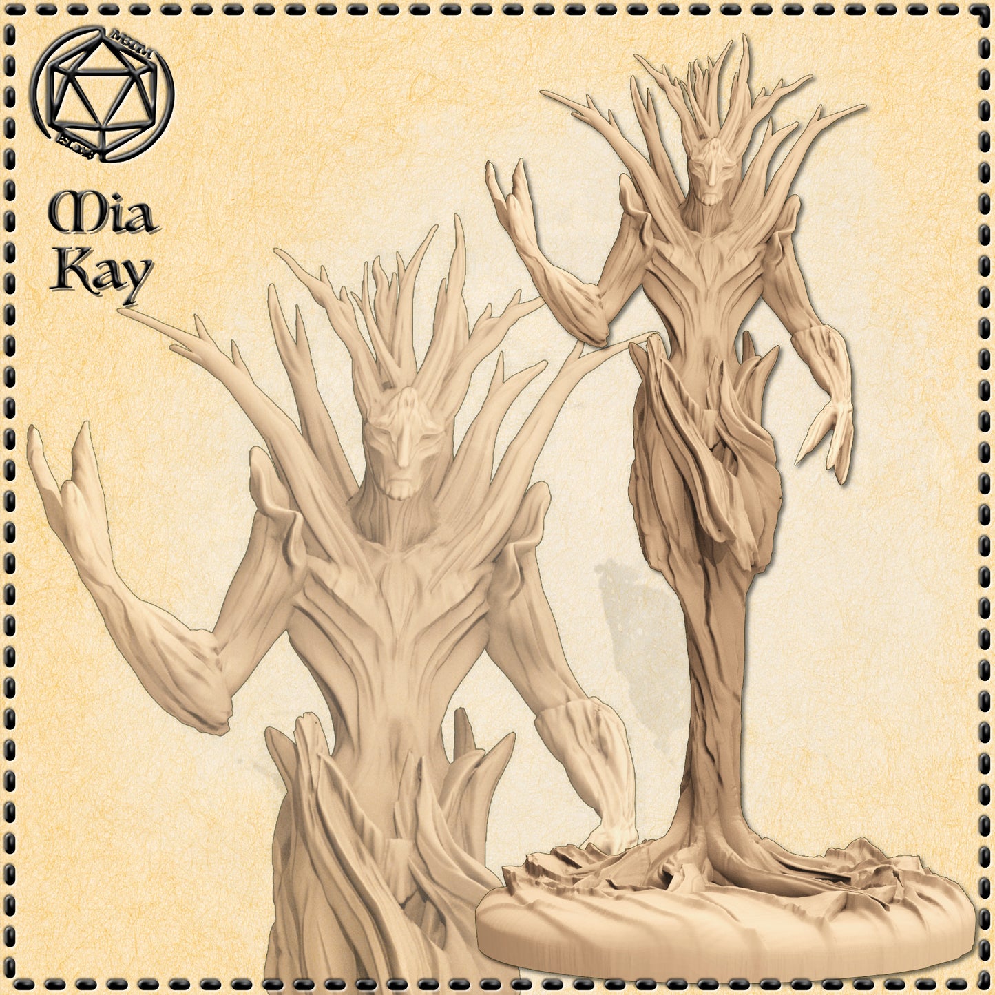 Dungeons & Dragons Treant Miniature