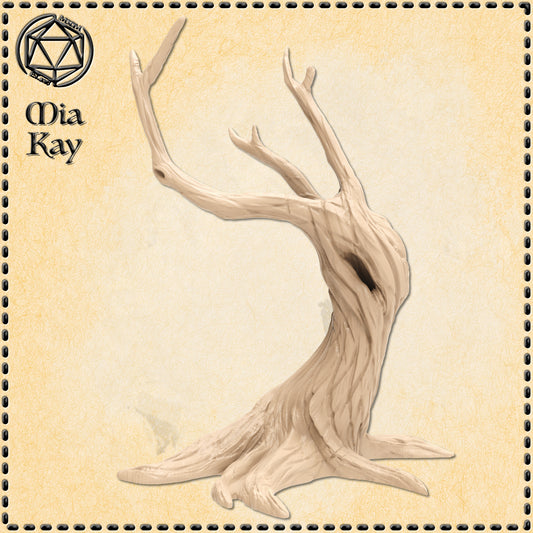 Dungeons & Dragons Tree Leaning Miniature