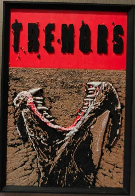 Tremors movie poster fridge magnet
