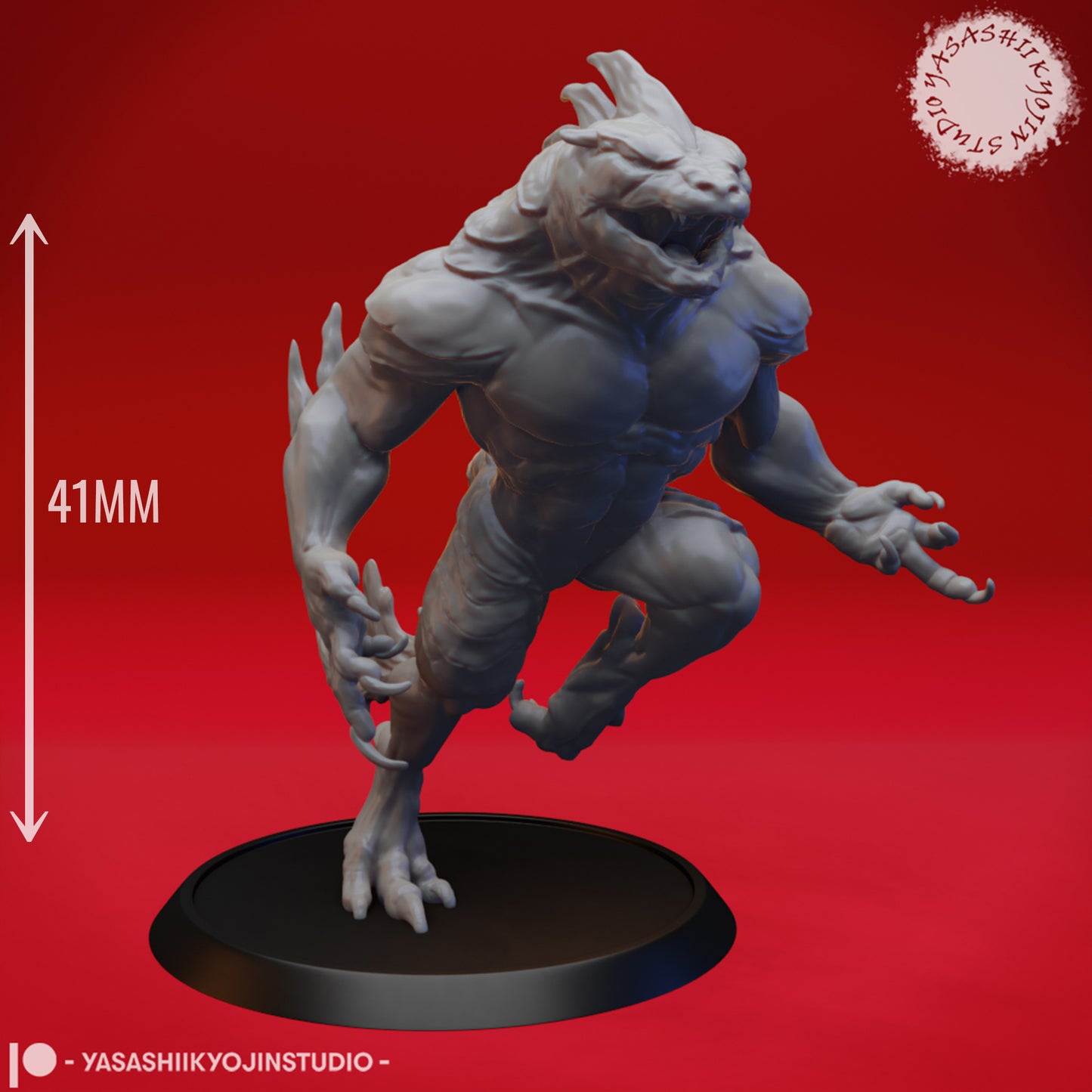 Dungeons & Dragons Troglodyte Miniature