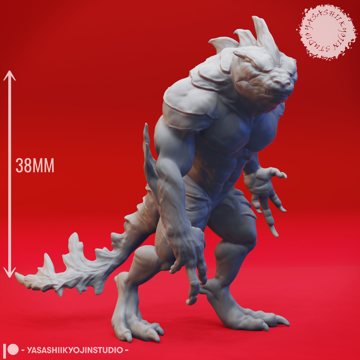 Dungeons & Dragons Troglodyte Miniature