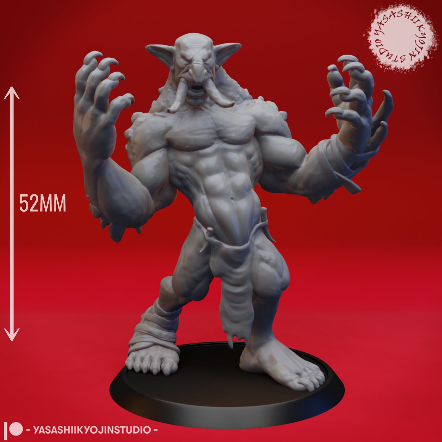 Dungeons & Dragons Troll Miniature