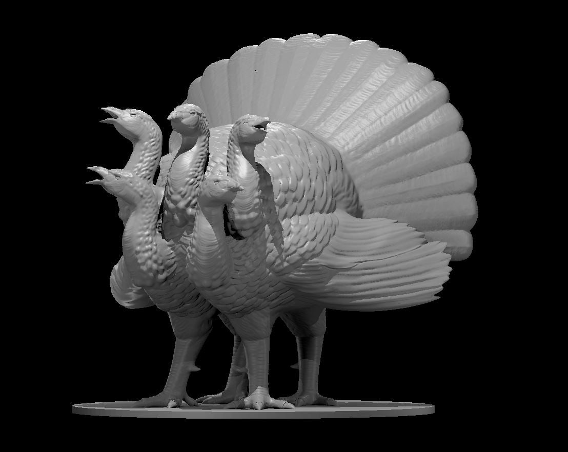 Dungeons & Dragons Turkey Hydra Miniature