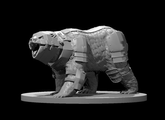 Dungeons & Dragons Undead Clockwork Bear Miniature