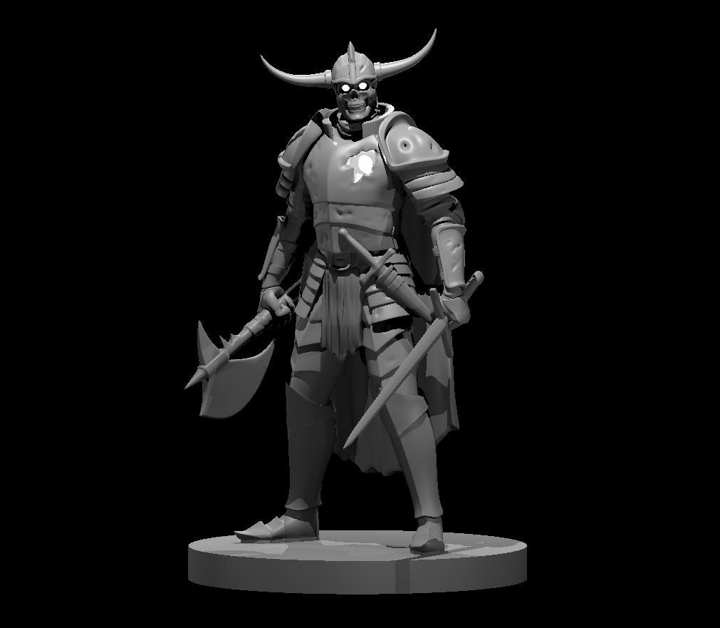 Dungeons & Dragons Undead Warlord Miniature