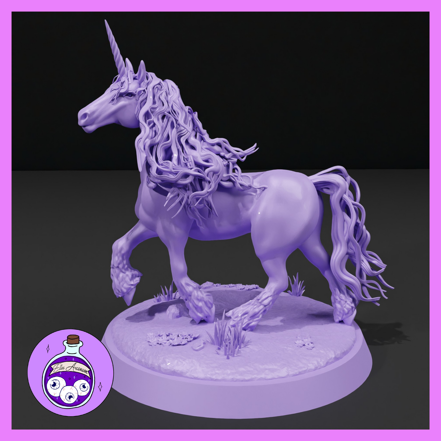 Dungeons & Dragons Unicorn Miniature