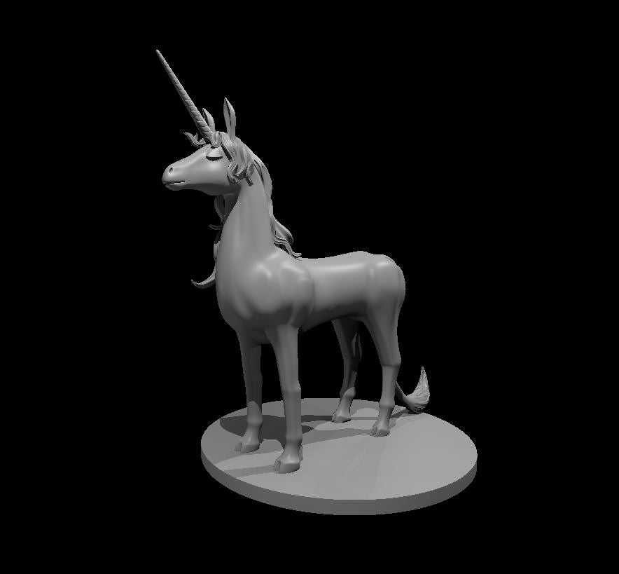 Dungeons & Dragons Unicorn Miniature