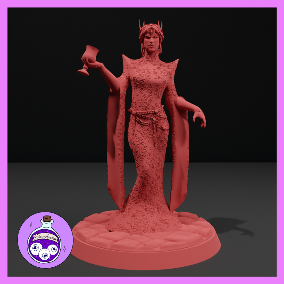 Dungeons & Dragons Vampire Lady Miniature