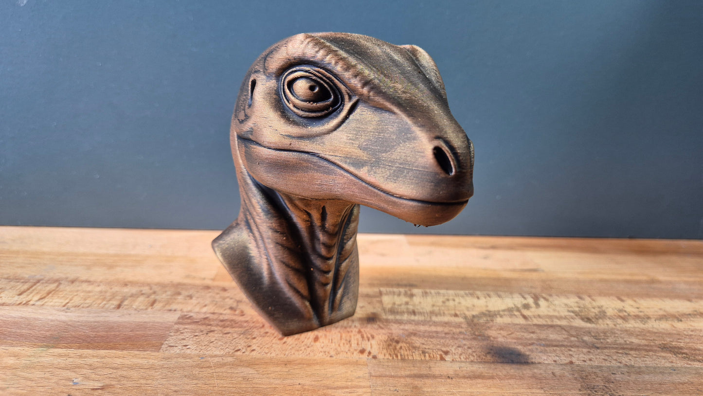 Velociraptor Bust