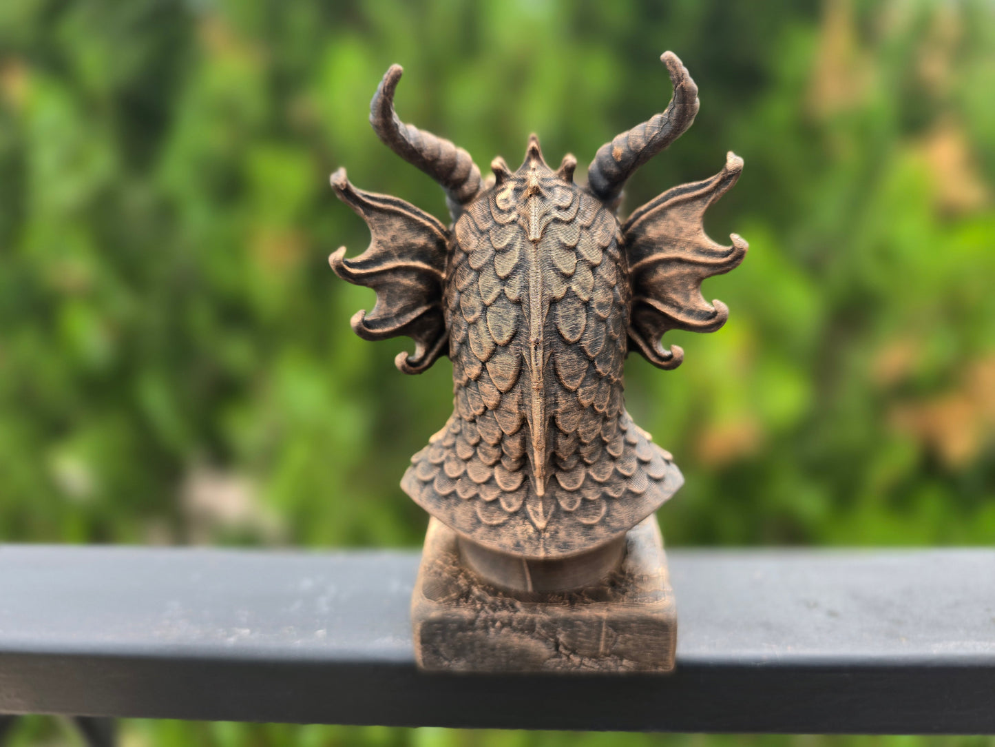 Water Dragon Bust