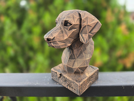 Weimaraner Bust